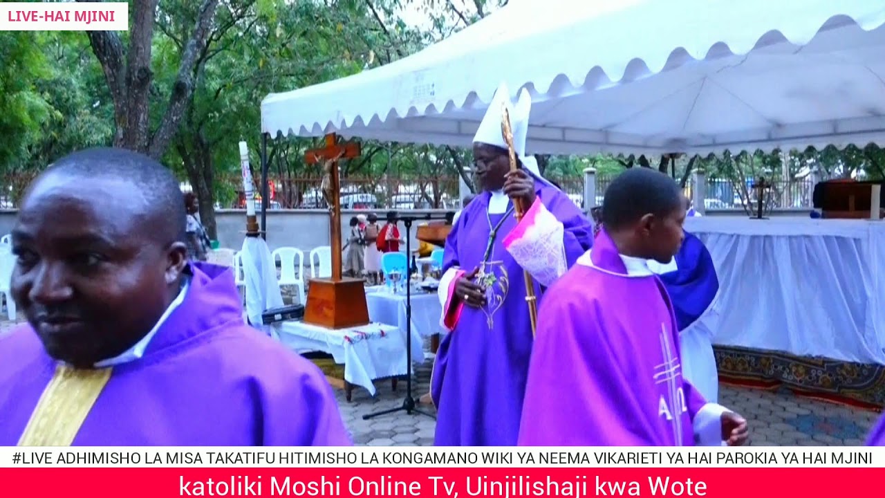 #LIVE ADHIMISHO LA MISA TAKATIFU HITIMISHO LA KONGAMANO VIKARIETI YA HAI