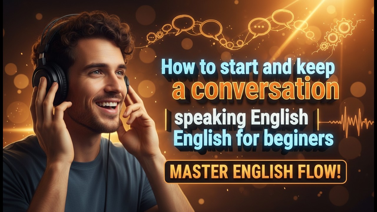 How to Start and Keep a Conversation Easily | Learn English