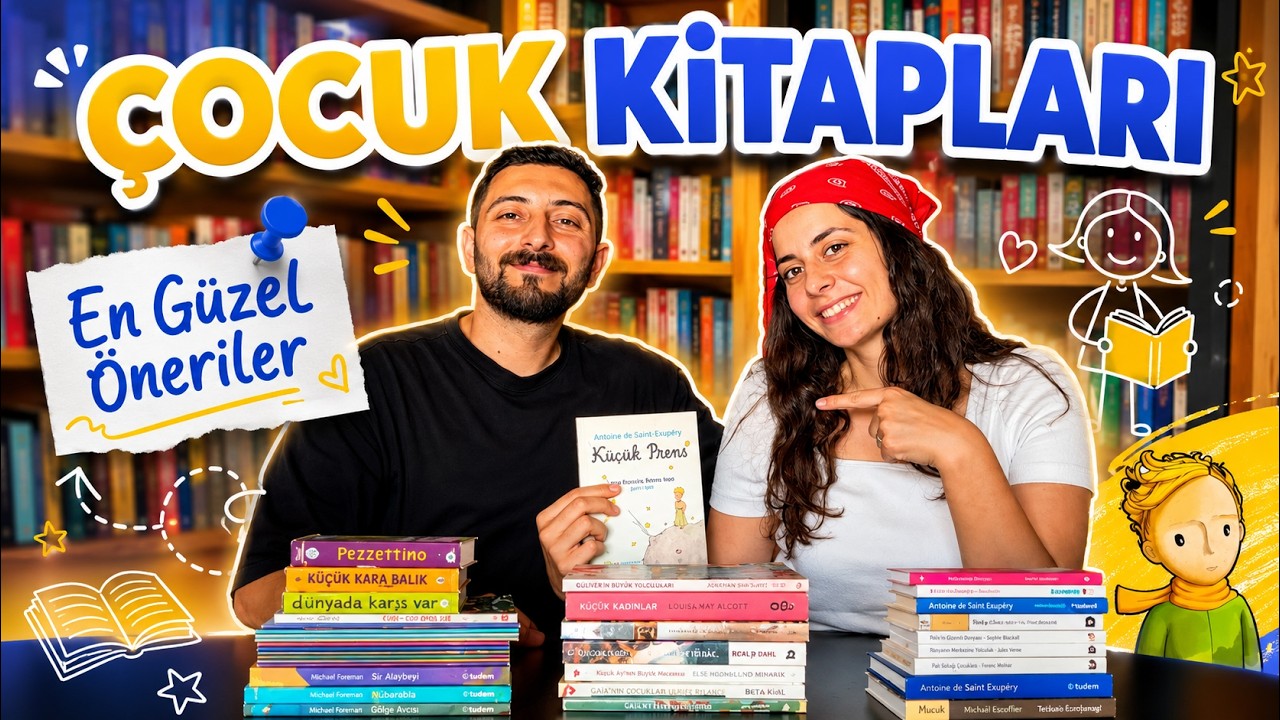ÇOCUKLAR İÇİN 10 KİTAP ÖNERİMİZ | Okul Açılışına Özel !