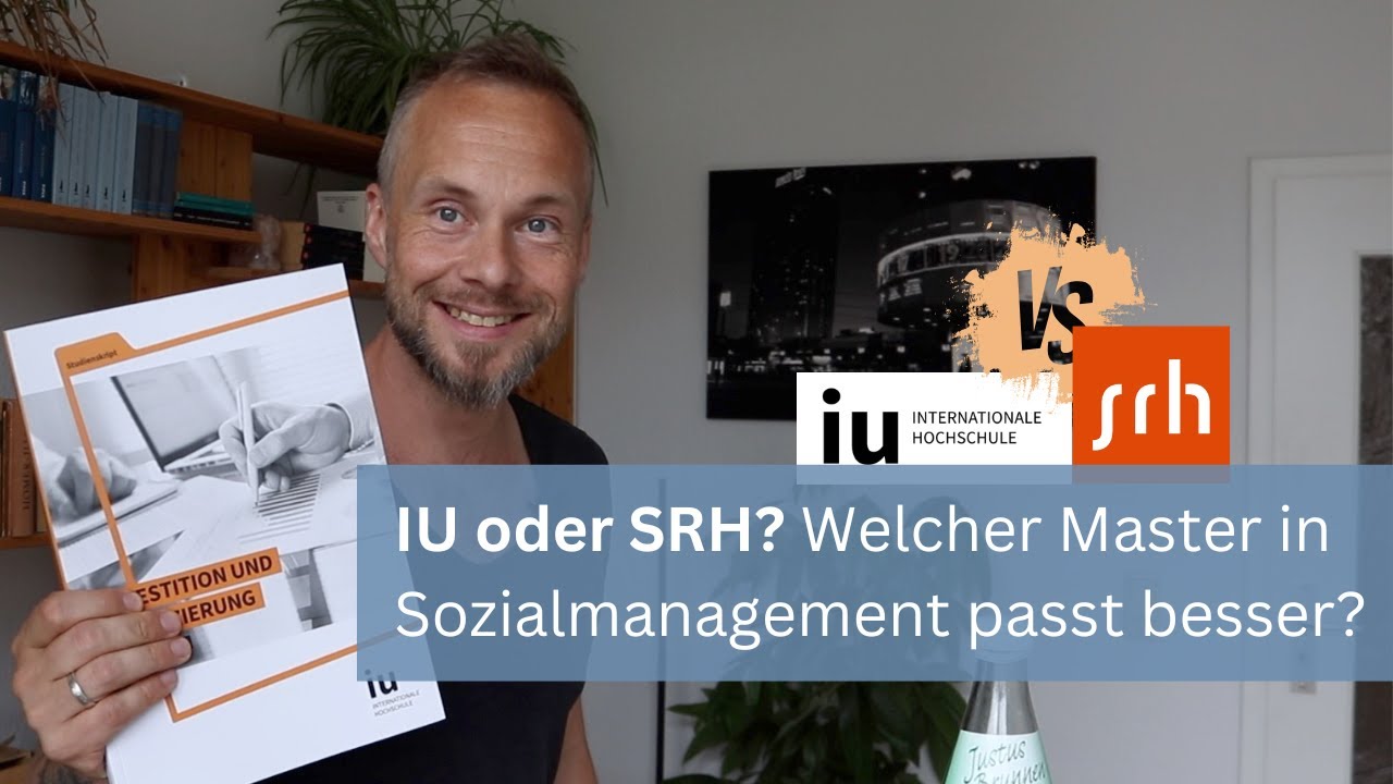 Master Sozialmanagement: IU vs. SRH -  Fernstudium im Vergleich
