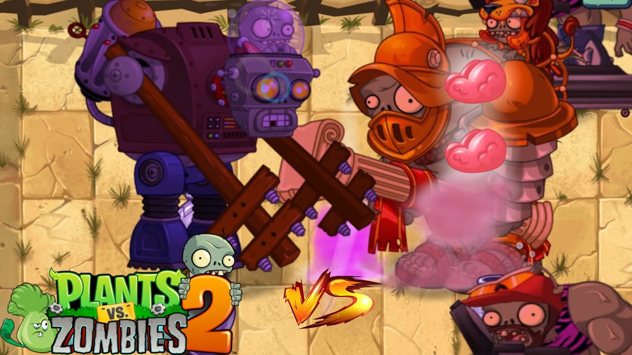 Plants Vs Zombies 2 - 1 Gargantuar Vs 1 Gargantuar Vs Cardio Phase 3 #200