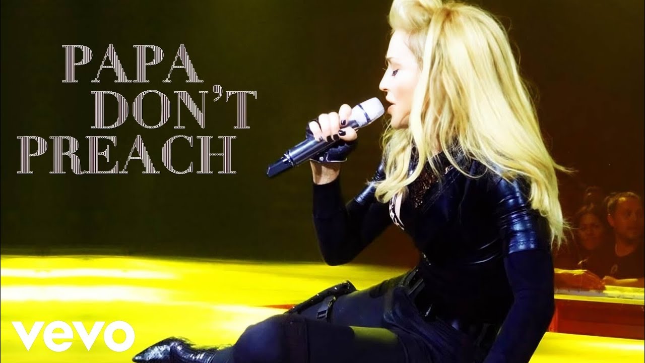 Madonna - Papa Don't Preach (The MDNA Tour, Live from Miami)