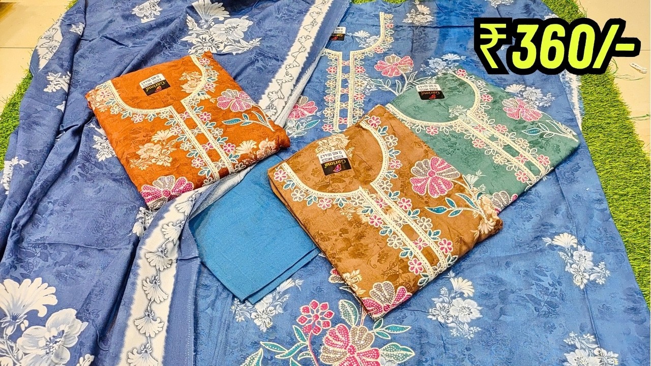 EID SPECIAL 😍 Hyderabad Wholesale Dress Materials Fancy Work Suits Pakistani Cotton Suits