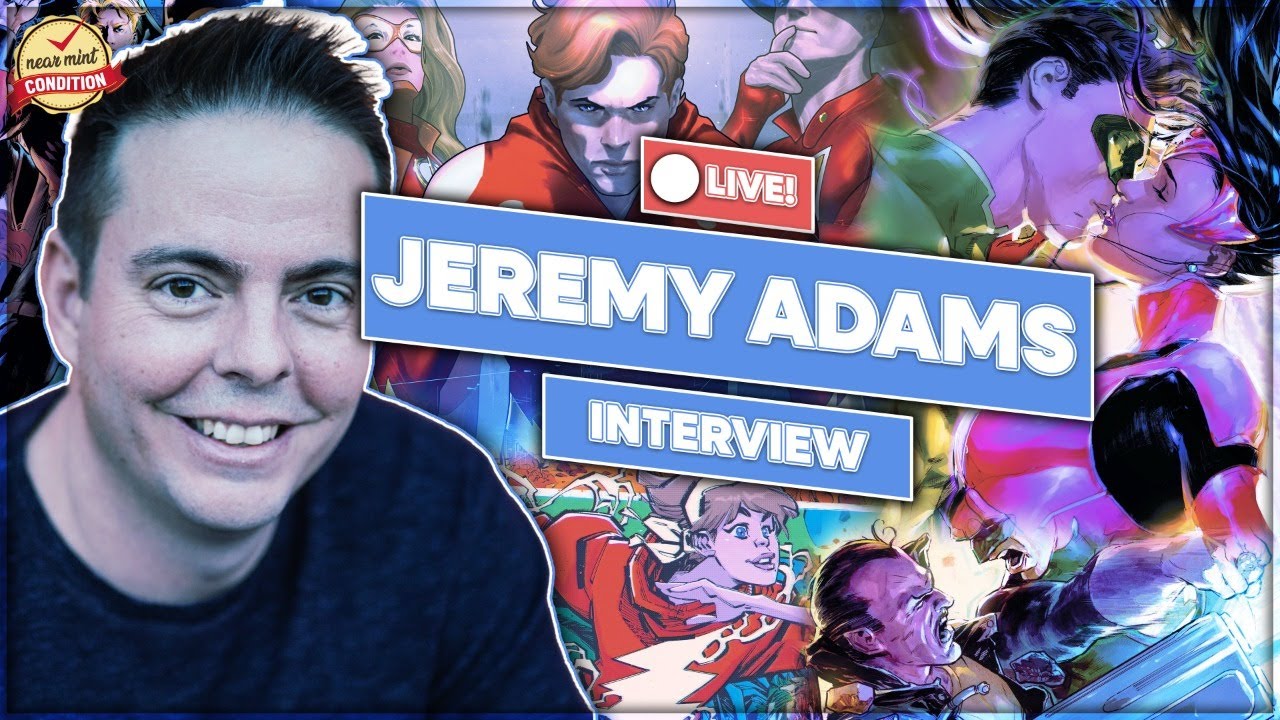 Jeremy Adams Interview | Flash Gordon |  Green Lantern | The Flash | Flashpoint |