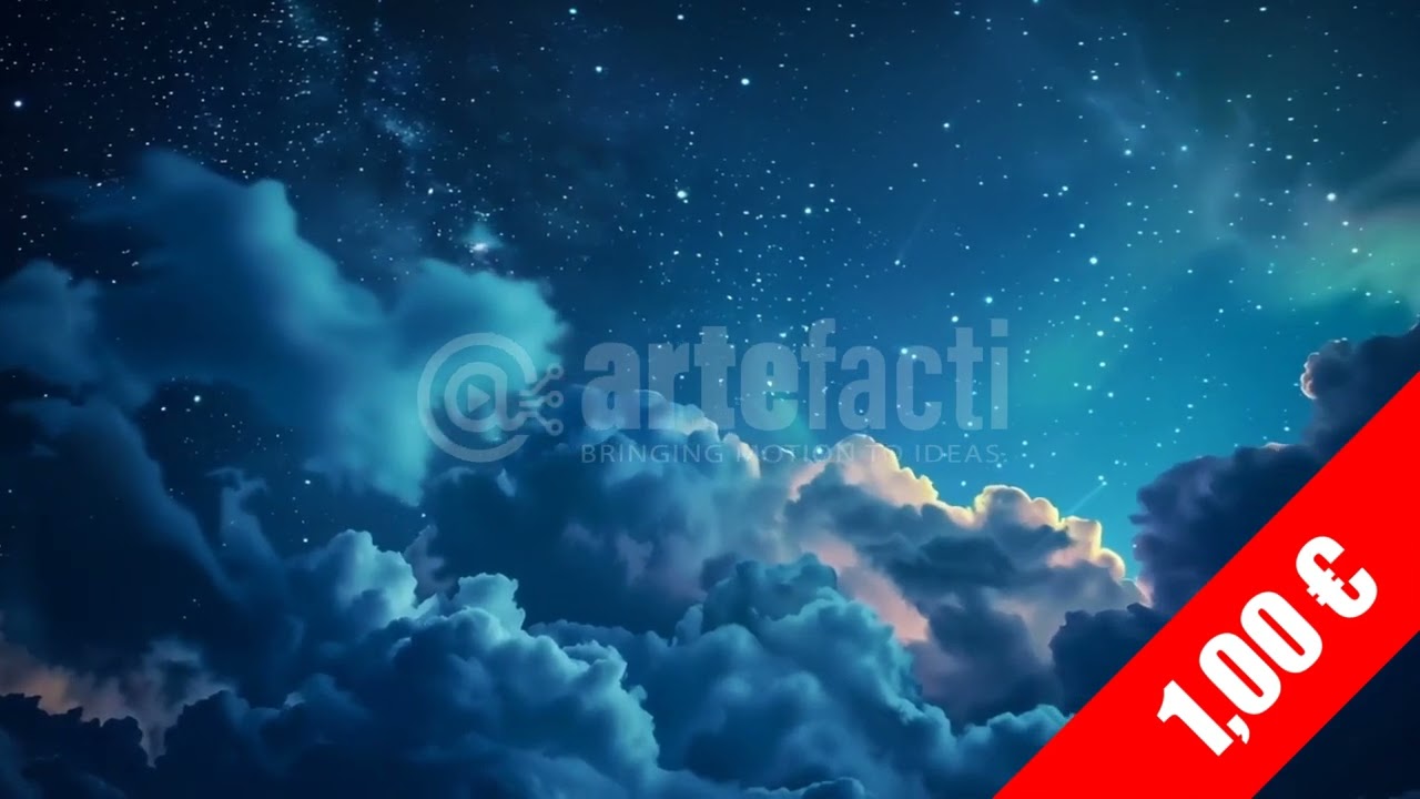Aurora-Tinged Dramatic Cloudscape HD Stock Video