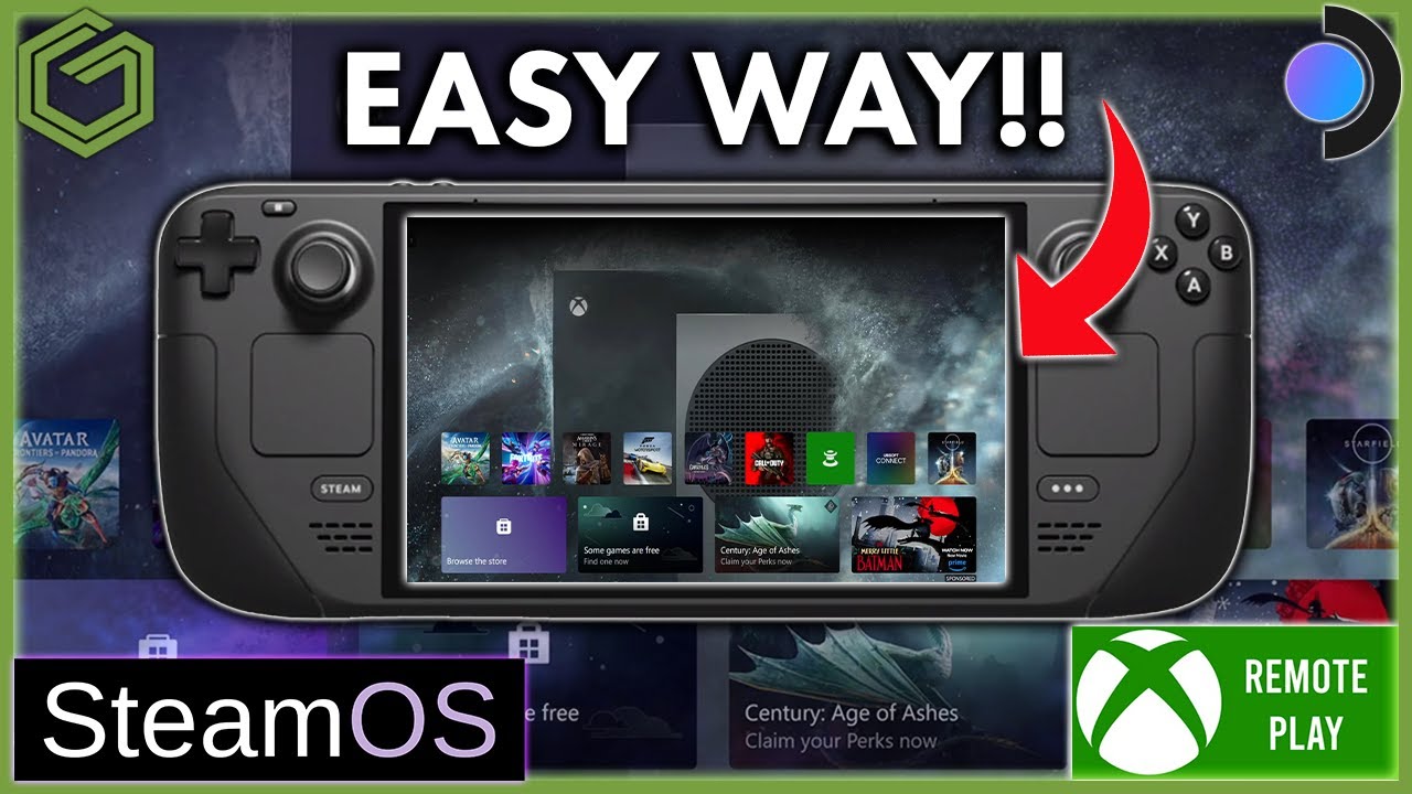 Steam Deck - Xbox Remote Play & Cloud - Easy Way ( No Workarounds )