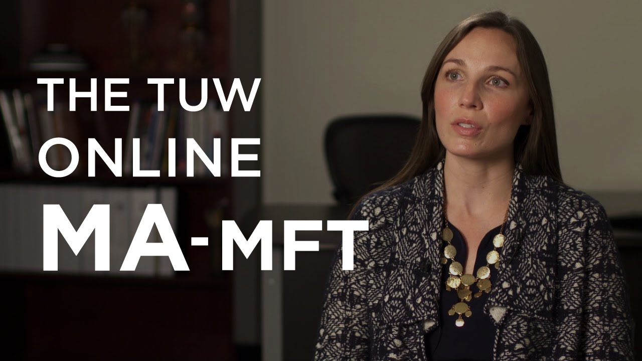 The MA in Marriage and Family Therapy at TUW