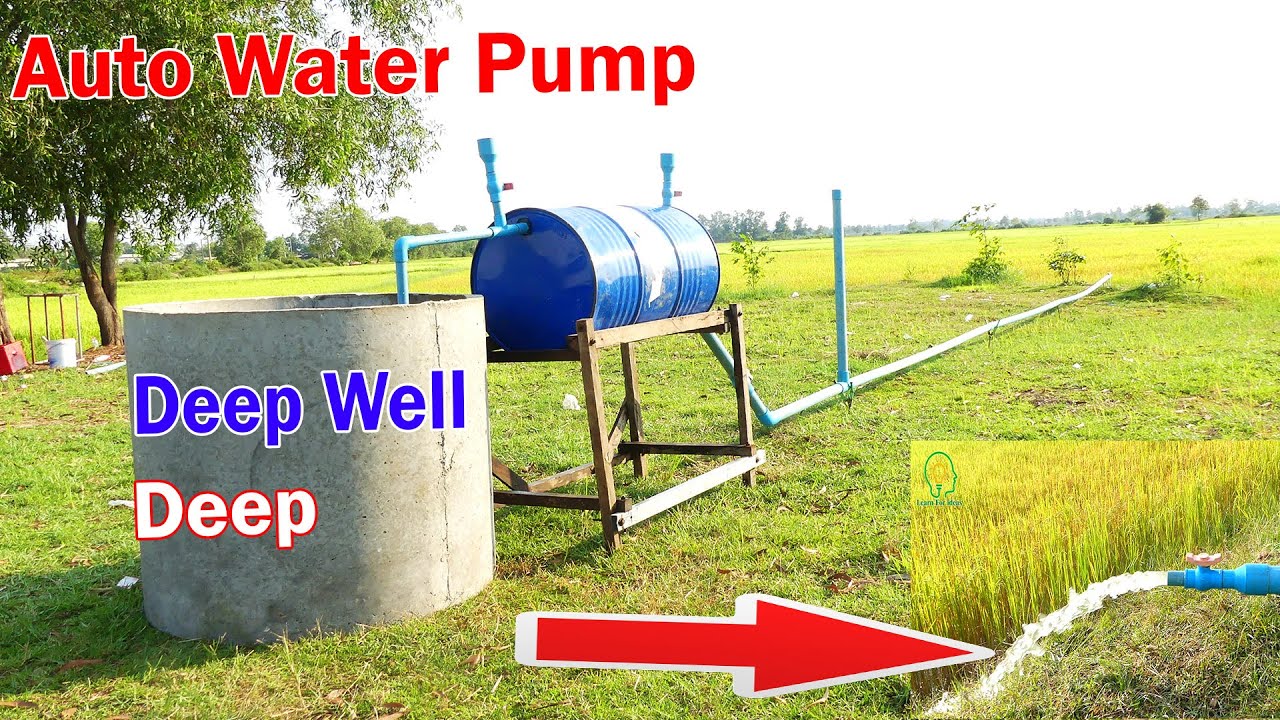 Strong Suck Water from Deep Well