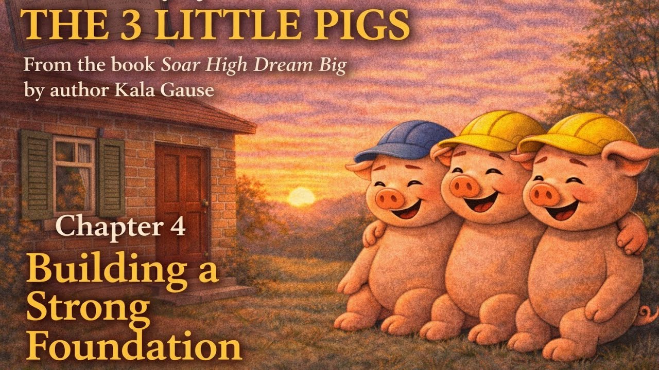 The 3 Little Pigs | (Chapter 4) | Soar High Dream Big | Building a  Strong Foundation