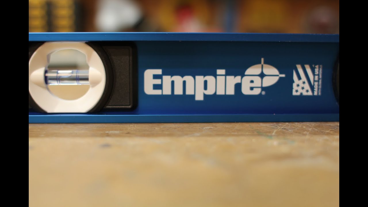 Empire e55 Series True-Blue I-Beam Levels Review