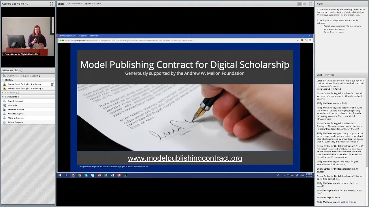 Melanie Kowalski Emory Scholarly Communications