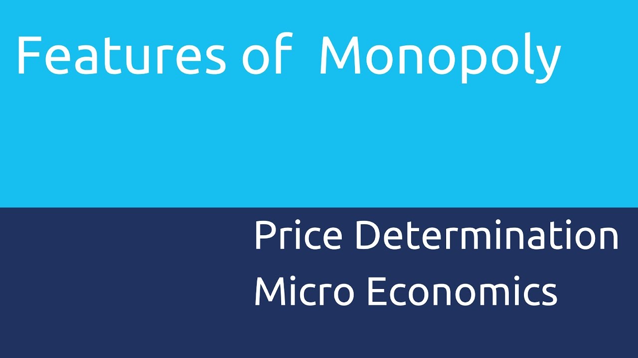 Особенности монополии | Ценообразование | CA CPT | CS & CMA Foundation | 11 класс | 12 класс