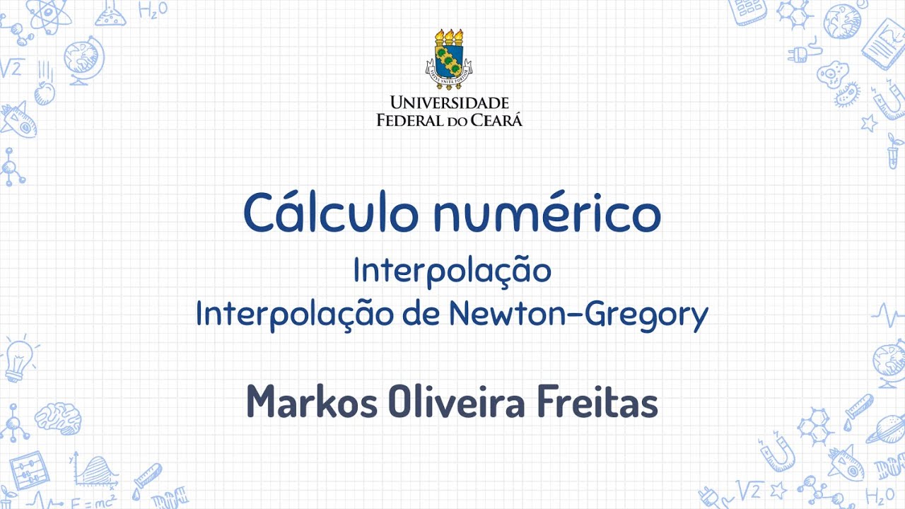 071 - Interpolação - Interpolação de Newton-Gregory