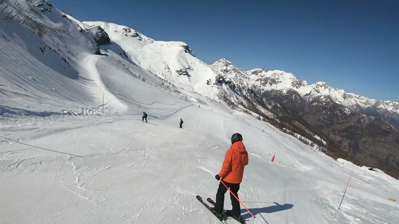 Vialattea:Piste 27 Alta + 27 Bis + 47 Sauze D'Oulx