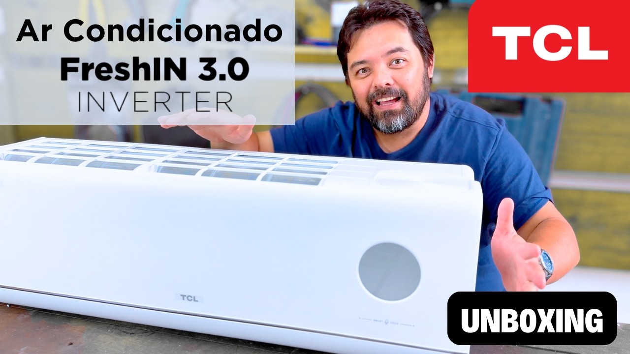 Ar Condicionado TCL FreshIN 3.0 Inverter com Renovação de Ar