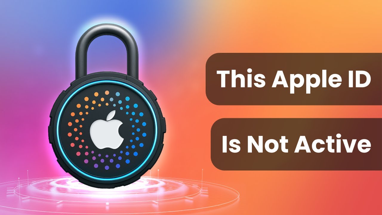 [Proven] This Apple ID Is Not Active: How to Fix it? 2025