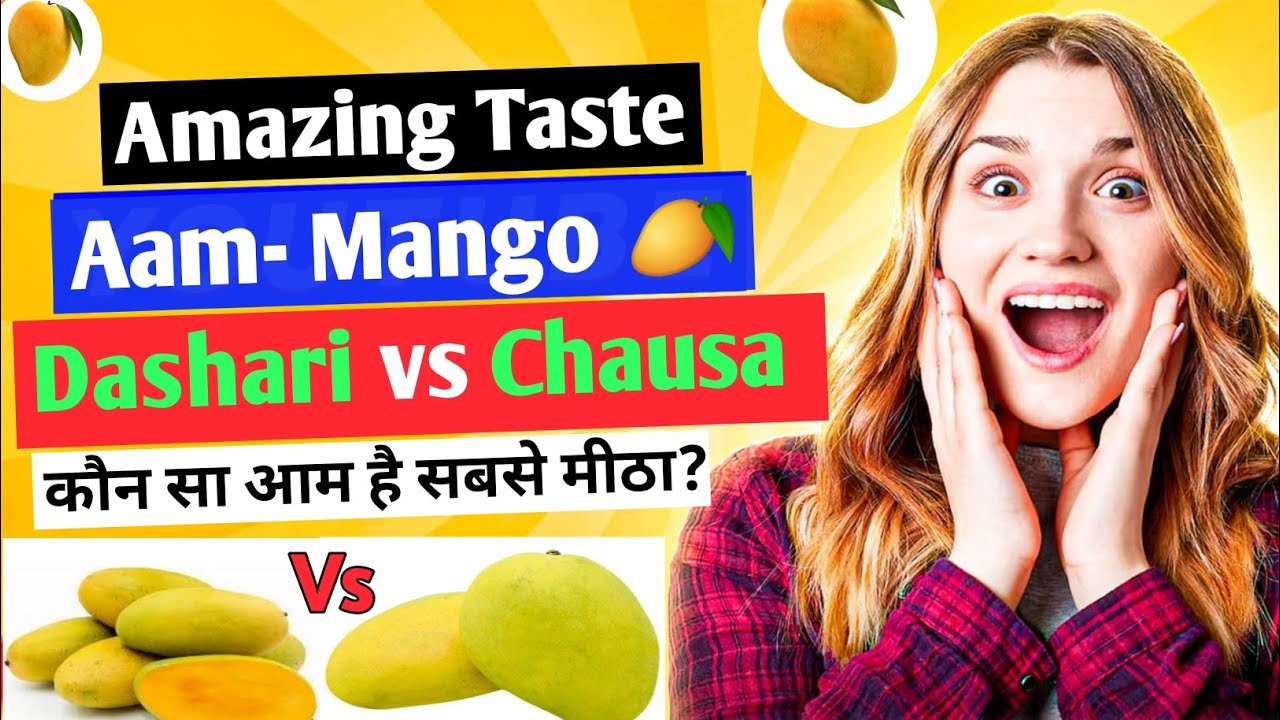 Dashari vs Chausa Mango 🥭 | What's the difference? Which mango is the sweetest? Full Comparison Hindi