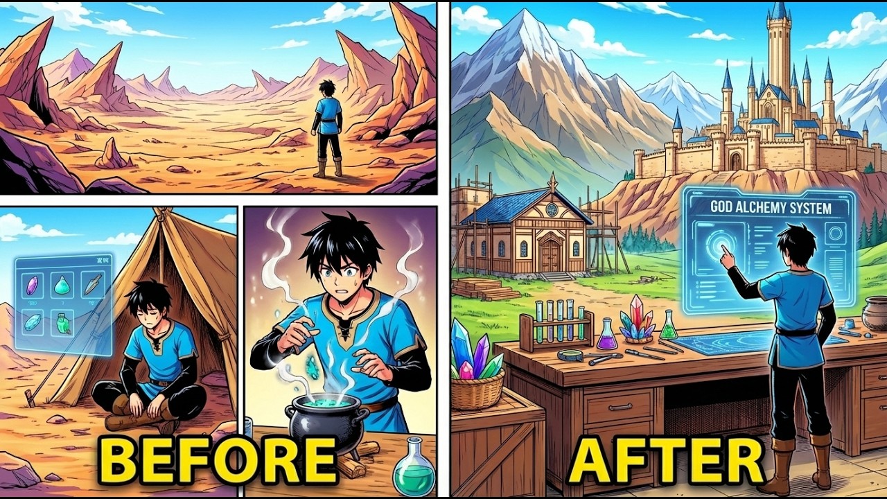 THEY CALLED HIS ALCHEMY TRASH SO HE ACCIDENTALLY BUILT A LEVEL 999 KINGDOM | MANGA RECAP
