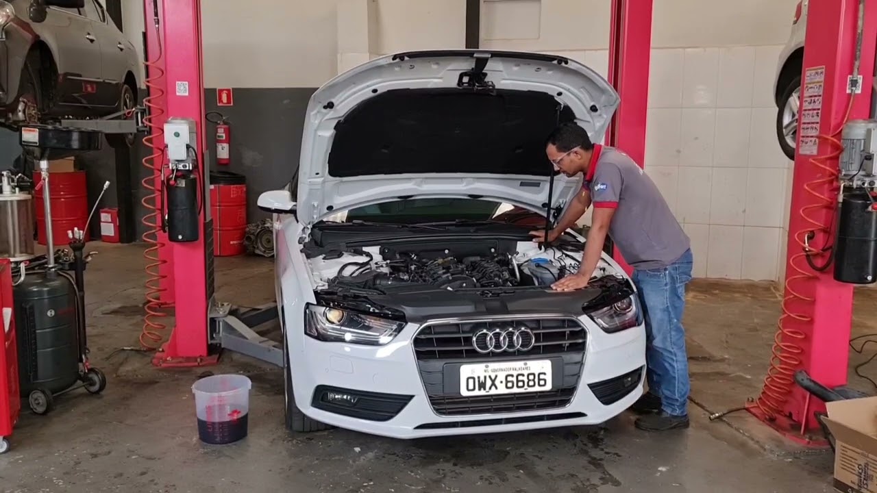 #180 - AUDI - CÂMBIO AUTOMÁTICO - ÓLEO E  FILTRO - MOTUL - 42.381 KM - 03/08/2022