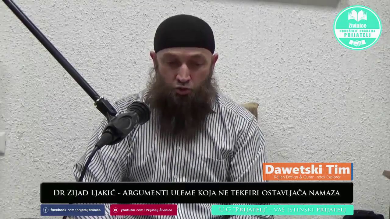 Da li će neklanjači ikada biti izvađeni iz Džehennema - Dr. Zijad Ljakić