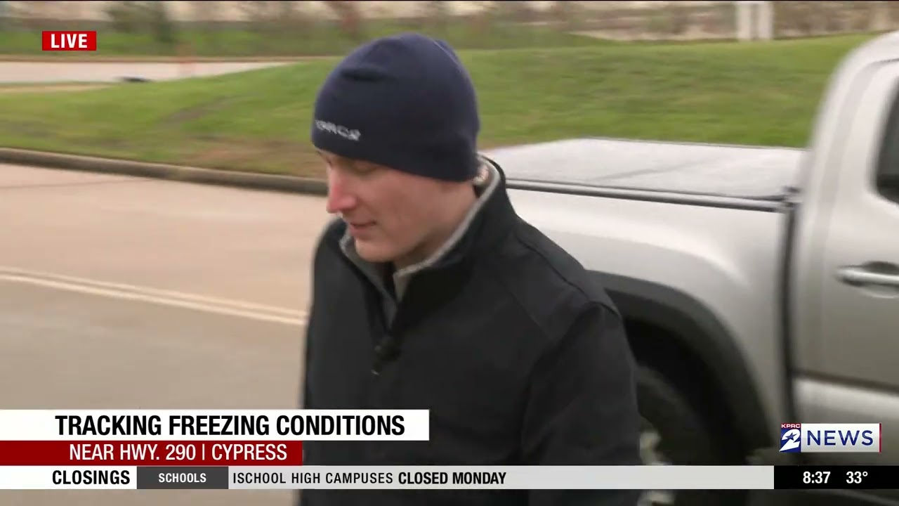 LIVE: Houston Dodges The Worst Of Ice, But Slick Spots Are Out There