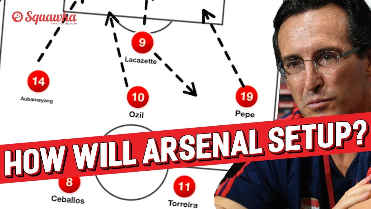 How will Unai Emery setup Arsenal? | Squawka Tactics