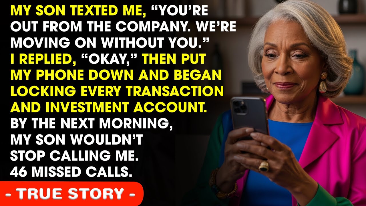 My Son Texted Me: “Don’t Come Back” — By Morning, 46 Missed Calls And They Lost Everything