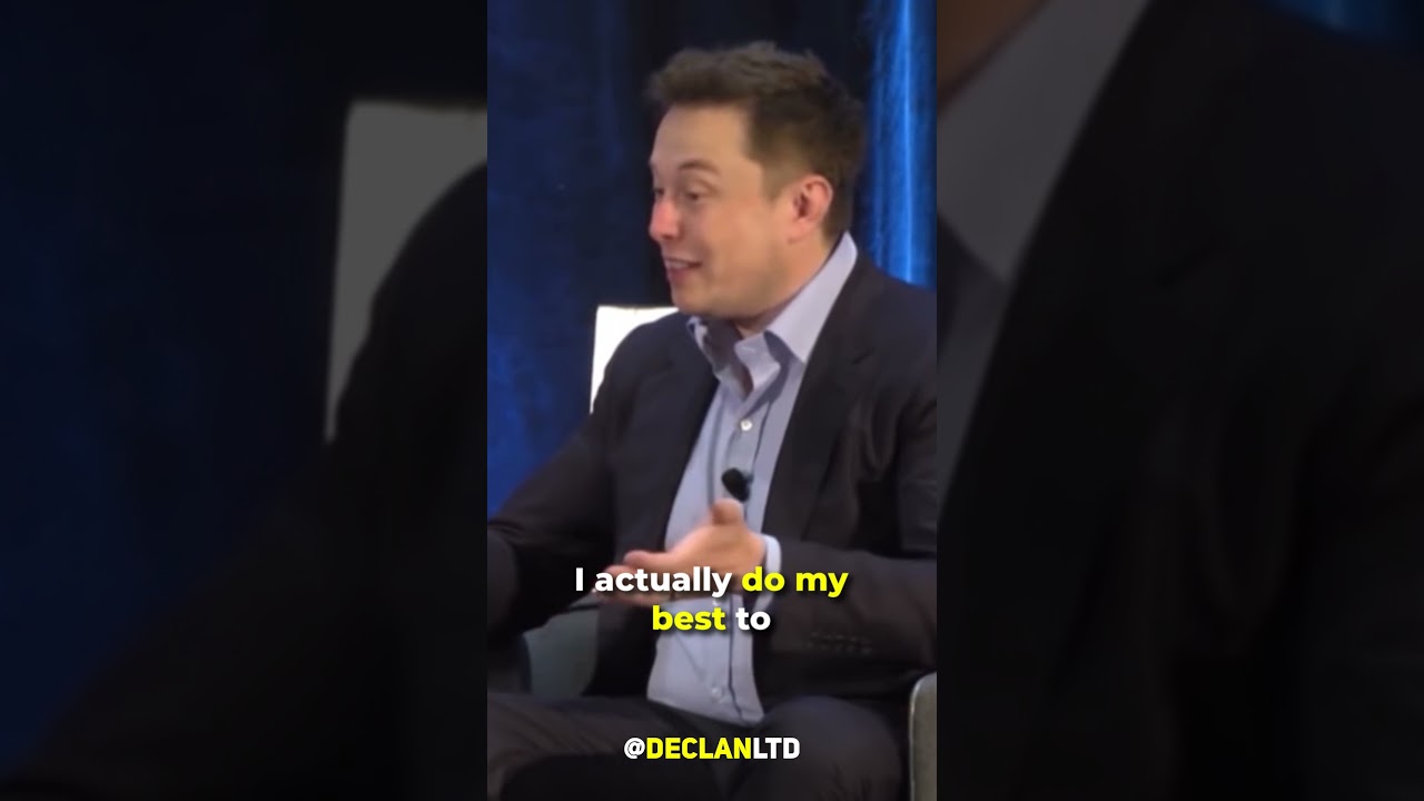 Elon Musk On Managing Risks