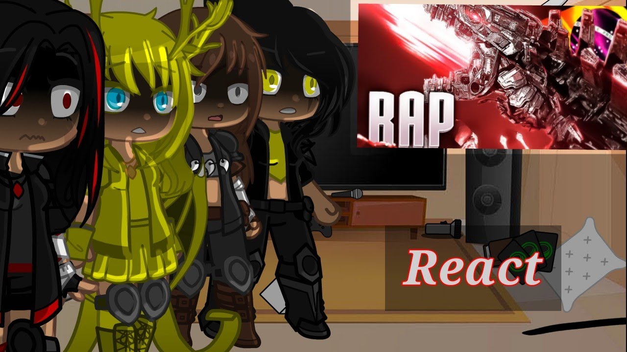•||Kaijus femeas react Rap do MechaGodzilla|| (Tf: Papyrus da batata) (🇧🇷/🇺🇲)