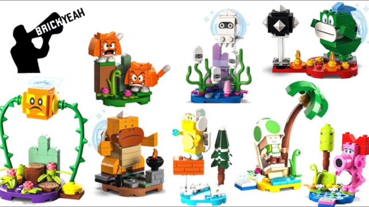 LEGO Super Mario Series 6 (71413) Vol 1 | speed build, Brick Yeah!