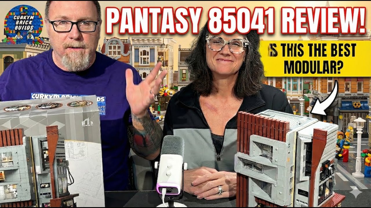 Лучше, чем модульные конструкторы LEGO? Обзор архитектурной фирмы Pantasy 85041!