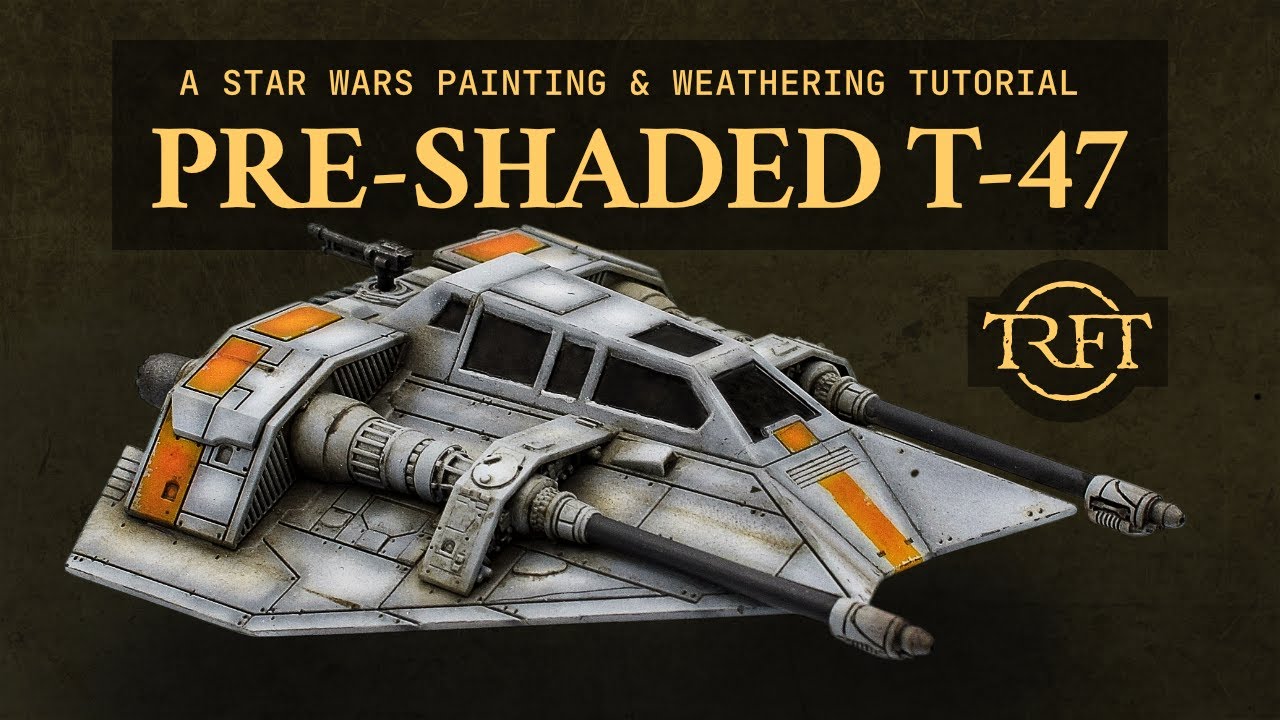 Снежный спидер T-47 из Star Wars Legion | Учебное пособие по хобби Star Wars, эпизод 11/16