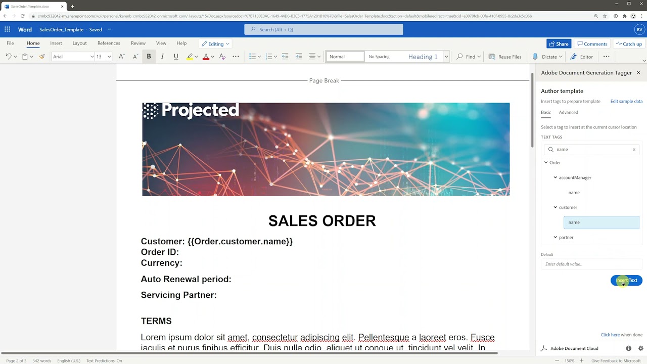 Adobe Document Generation Tagger   Brief Overview