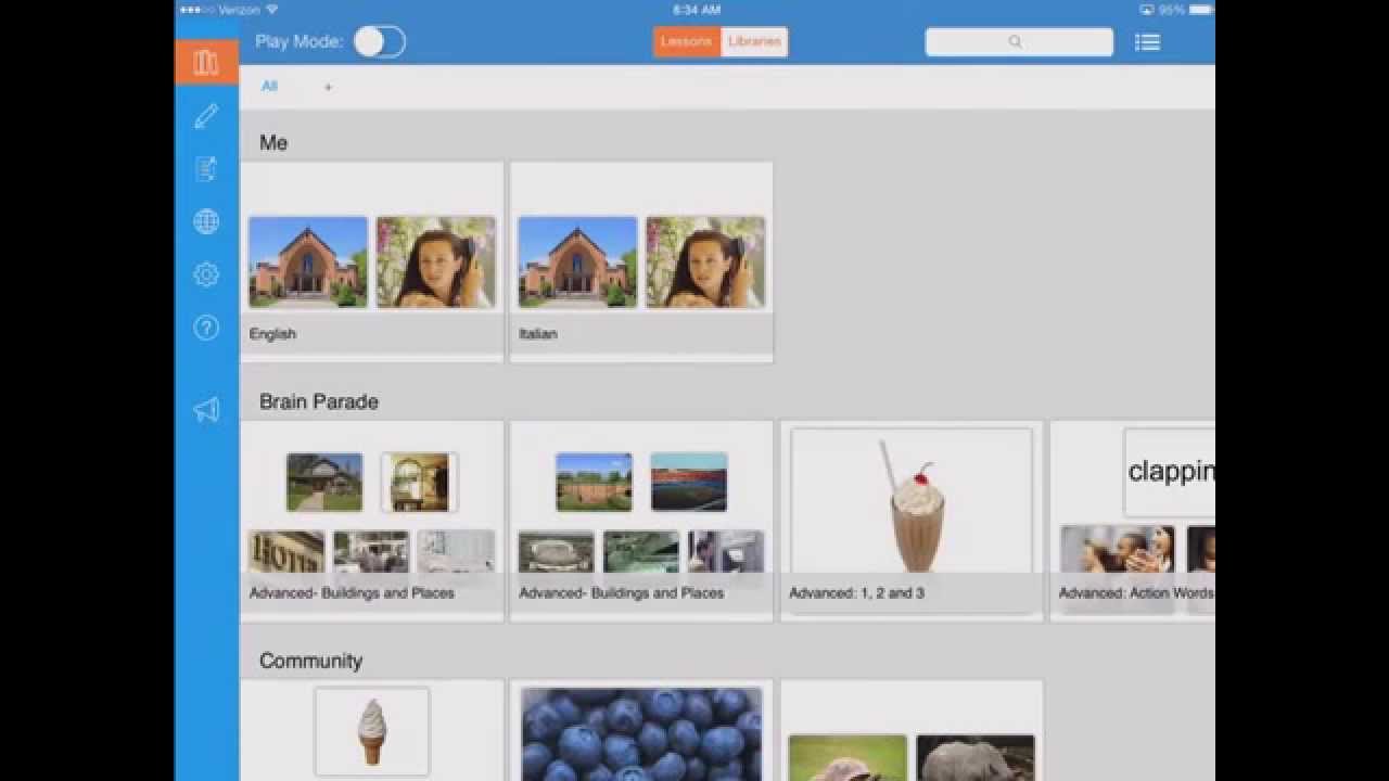 Using See.Touch.Learn. in a Foreign Language