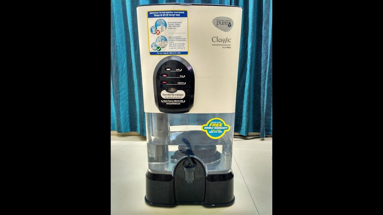 How to Replace Pureit Classic 14 Liters Germ kill kit