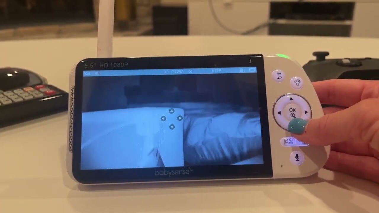 Babysense 1080p Full HD Split Screen Baby Monitor, Video Baby Monitor with Camera and Audio Review
