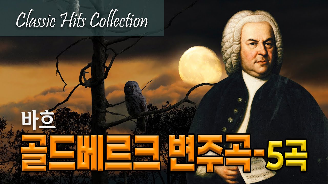 밤잠 못 이루는 당신에게, 바흐가 건네는 가장 완벽한 위로 (골드베르크 변주곡 Best 5) #바흐 #골드베르크변주곡 #클래식명곡콜렉션 #클래식명곡베스트