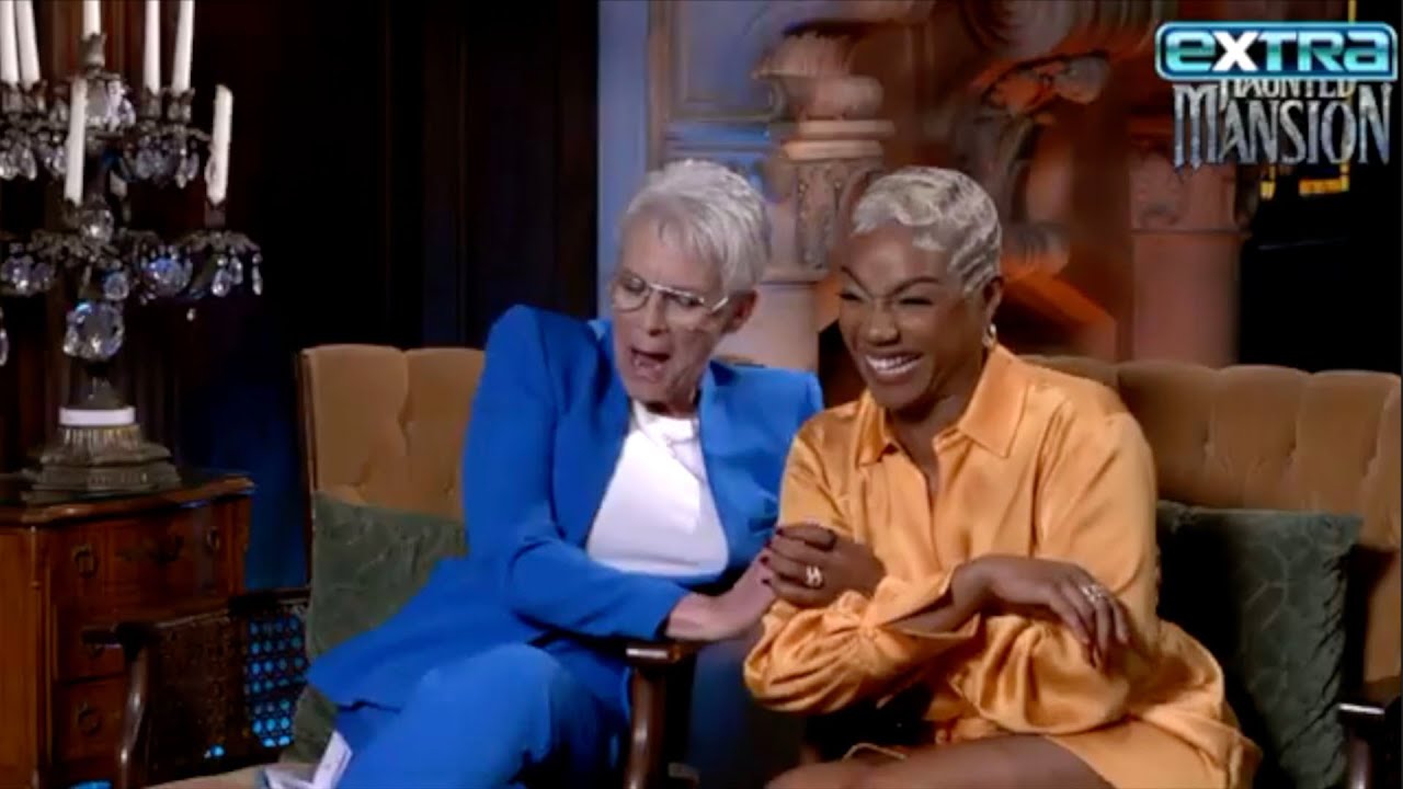Tiffany Haddish & Jamie Lee Curtis on ‘Haunted Mansion’ & GHOST Encounters! (Exclusive)