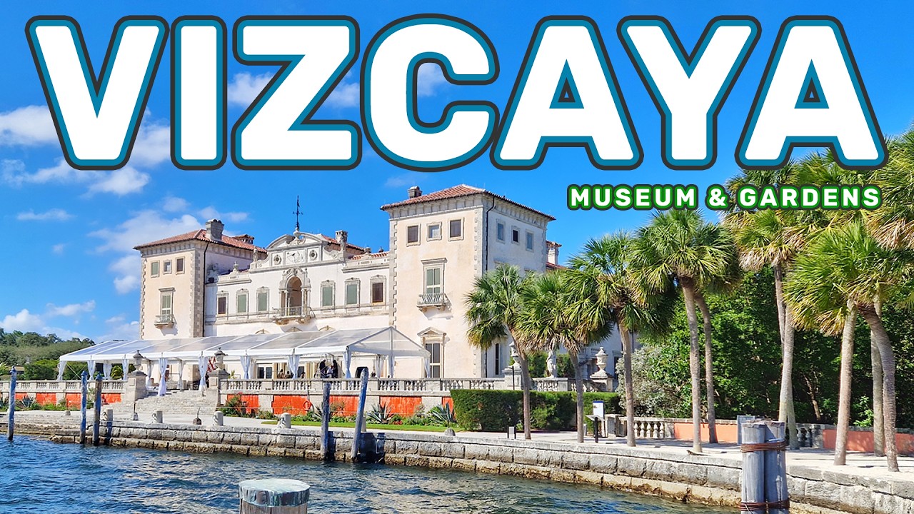 Vizcaya Museum & Gardens Vlog - Inside Miami's Most Extravagant Mansion! 🇺🇸