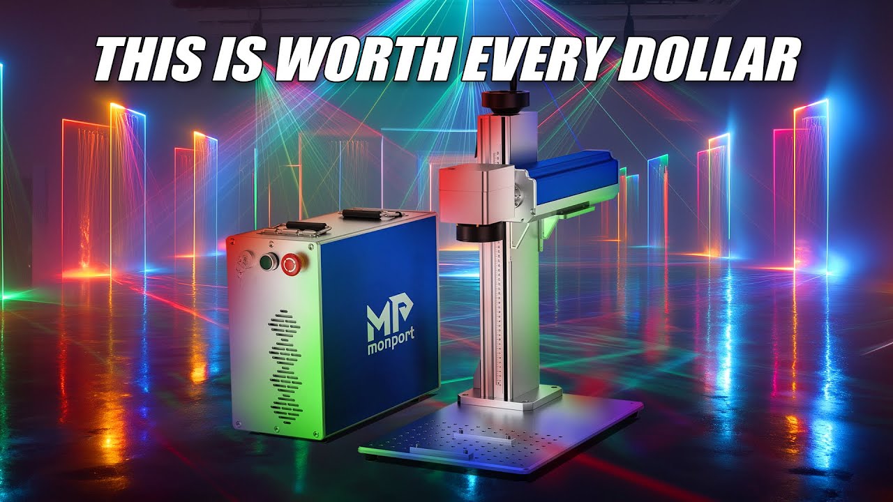My New Laser Tool Rocks! I Setup The Monport GQ 50 Fiber Laser #monport #fiberlaser