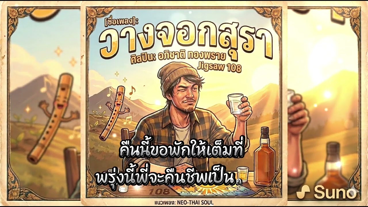 วางจอกสุรา - อภิชาติ ทองพราย - @Jigsaw 108 (Official Audio)