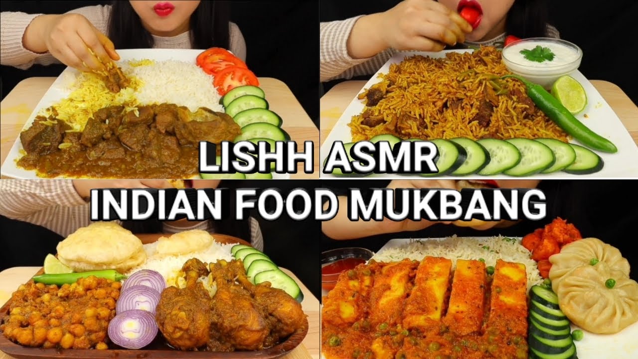 INDIAN FOOD MUKBANG | LISHH ASMR COMPILATION