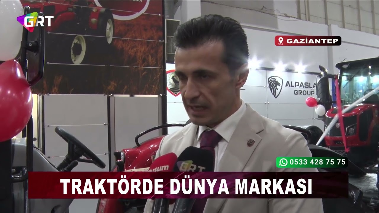 Fuarın G&ouml;zdesi Erkunt Trakt&ouml;r