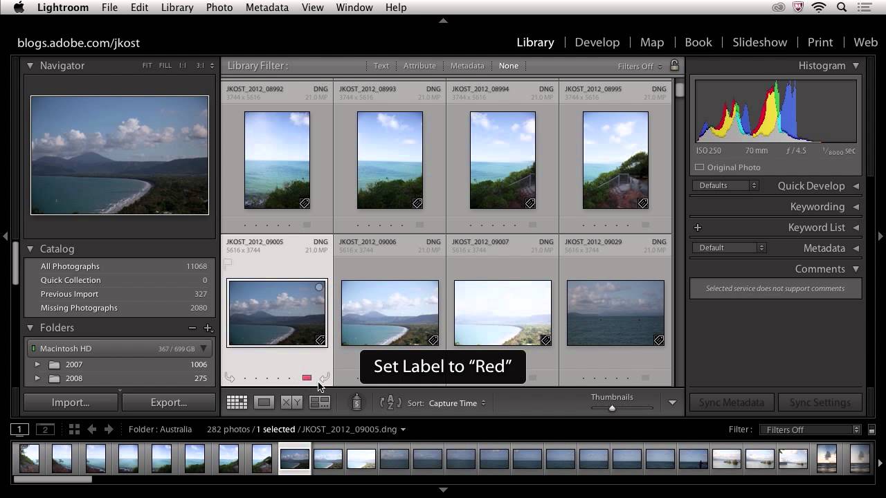 Lightroom 5: Select, Rate and Prioritize Your Images