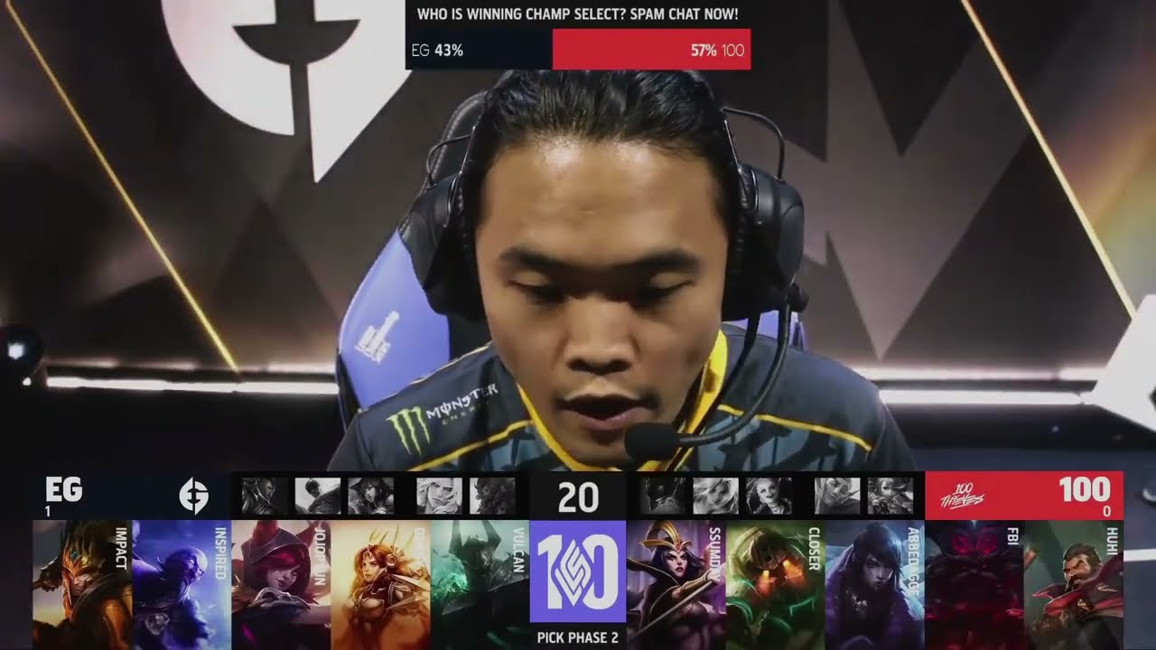 Impact Plays Mordekaiser!! - 100 VS EG Game 2 Highlights - 2022 LCS Spring Grand Finals