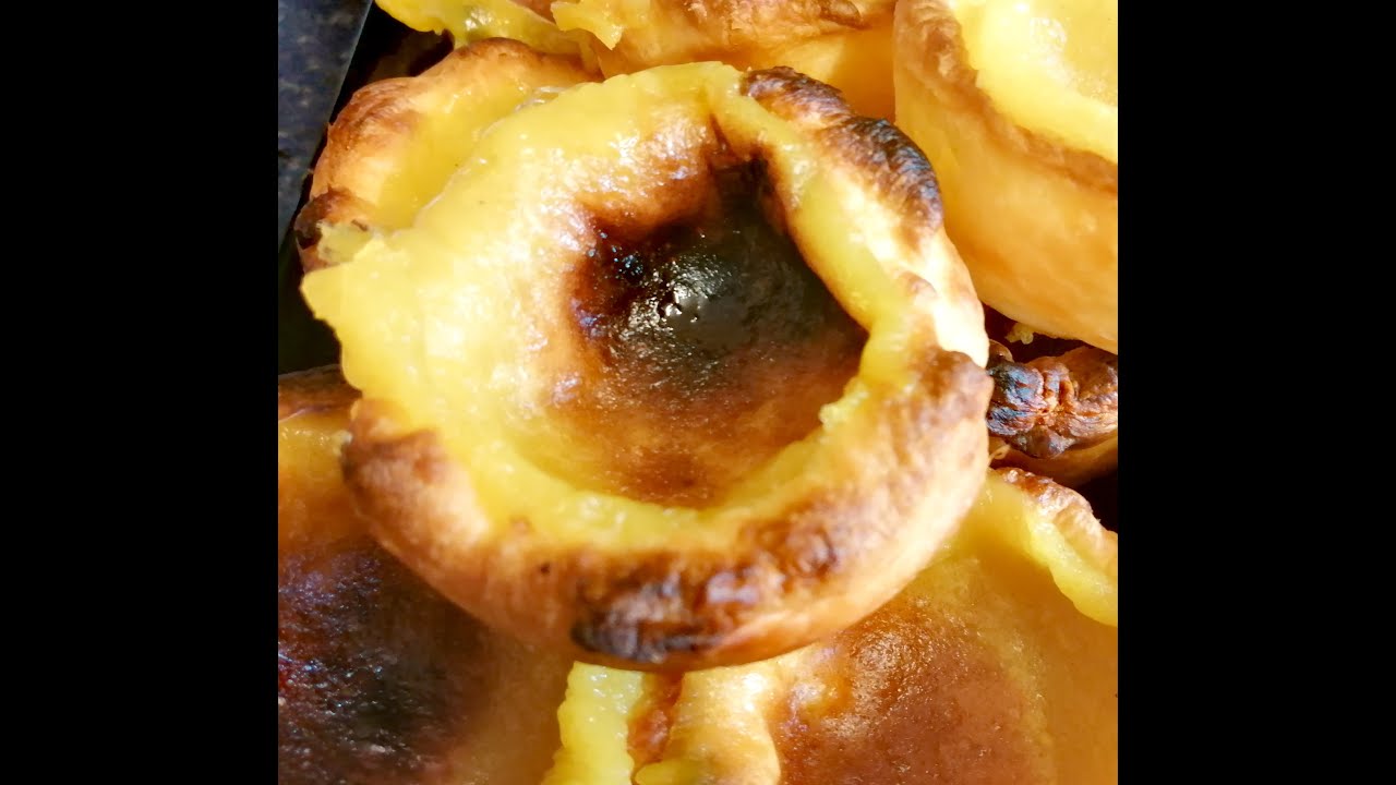 Receitas de Portugal - Pastéis de nata veganos - vegan custard tarts