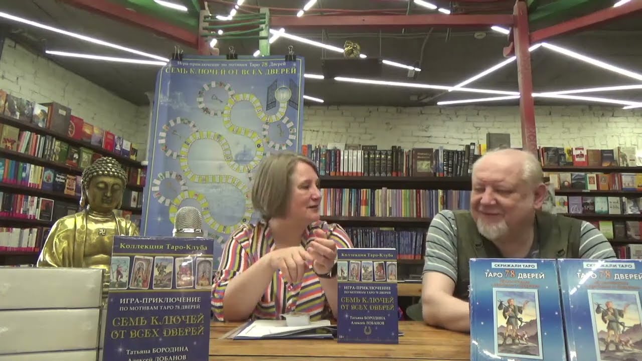 Презентация игры «Семь ключей от всех дверей» по Таро 78 Дверей.  Татьяна Бородина и Алексей Лобанов