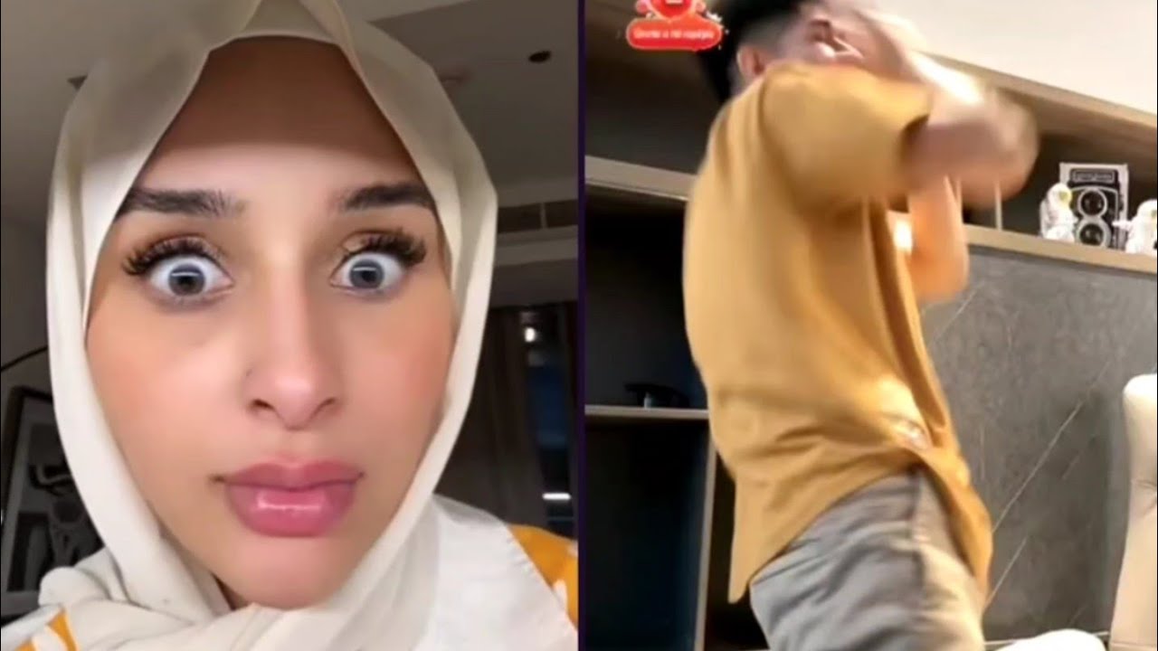 كانيتا يرقص وضحى العريبي تصرخ عليه وزعل ضحى من كانيتا 😂😂