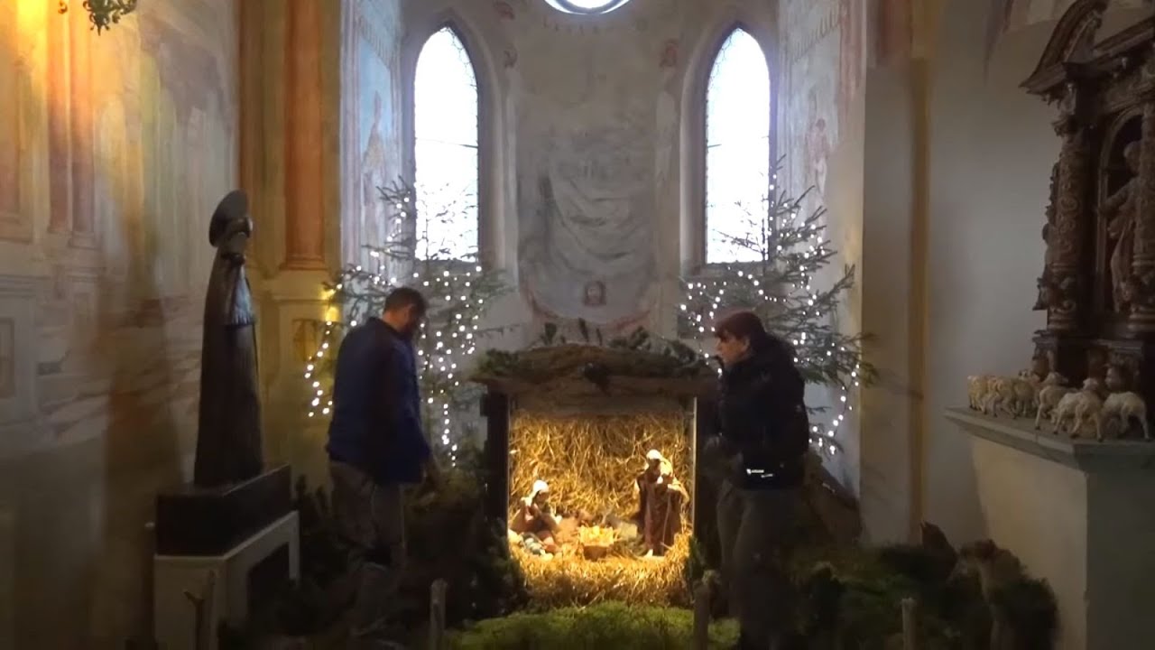 Božične jaslice na Blejskem gradu