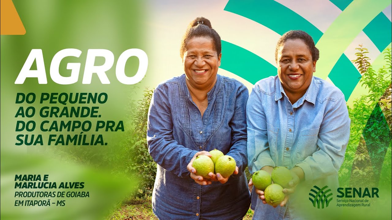 Agro. Do campo pra voc&ecirc;. Ep 9: Conhe&ccedil;a as irm&atilde;s Maria e Marlucia.